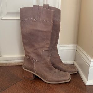 Suede Cowgirl Boots